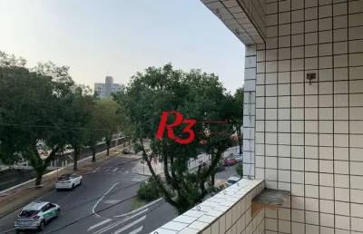 Apartamento, 90 m² - venda por r$ 500.000,00 ou aluguel por r$ 3.993,19/mês - embaré - santos/sp