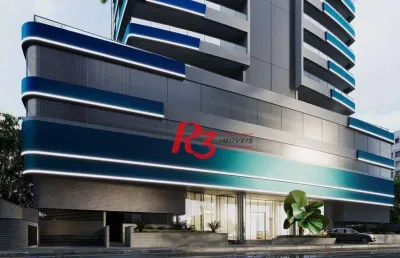 Apartamento com 4 dormitórios à venda, 182 m² por r$ 4.500.000,00 - ponta da praia - santos/sp