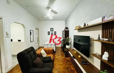 Casa com 2 dormitórios à venda, 100 m² por r$ 850.000,00 - marapé - santos/sp