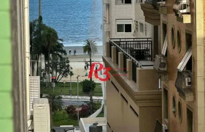 Apartamento com 1 dormitório à venda, 22 m² por r$ 300.000,00 - ponta da praia - santos/sp