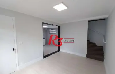 Sobrado à venda, 80 m² por r$ 780.000,00 - campo grande - santos/sp