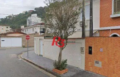 Sobrado à venda, 130 m² por r$ 980.000,00 - marapé - santos/sp
