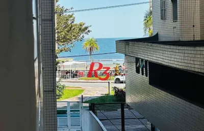 Apartamento com 1 dormitório para alugar, 55 m² por r$ 3.000,00/mês - aparecida - santos/sp