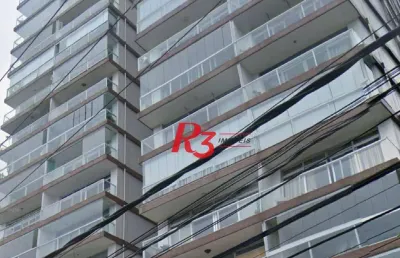 Apartamento com 2 dormitórios à venda, 105 m² por r$ 580.000,00 - gonzaga - santos/sp