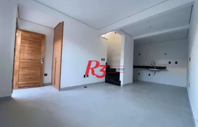 Village com 2 dormitórios à venda, 89 m² por r$ 620.000,00 - vila belmiro - santos/sp
