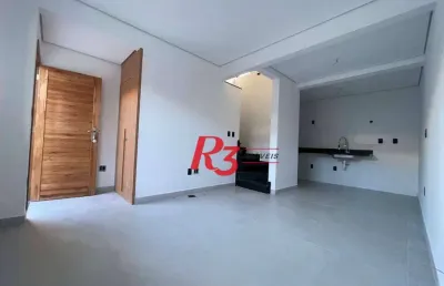 Village com 2 dormitórios à venda, 89 m² por r$ 620.000,00 - vila belmiro - santos/sp
