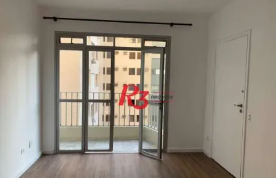 Apartamento para alugar, 88 m² por r$ 4.200,00/mês - gonzaga - santos/sp