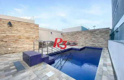 Apartamento com 2 dormitórios à venda, 59 m² por r$ 545.000,00 - vila matias - santos/sp