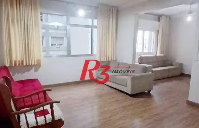 Apartamento com 3 dormitórios à venda, 145 m² por r$ 610.000,00 - gonzaga - santos/sp