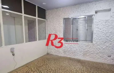 Sala para alugar, 30 m² por r$ 3.000,00/mês - vila mathias - santos/sp