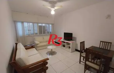 Apartamento com 1 dormitório à venda, 70 m² por r$ 560.000,00 - aparecida - santos/sp