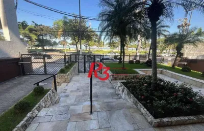 Apartamento para alugar, 70 m² por r$ 3.500,00/mês - gonzaga - santos/sp