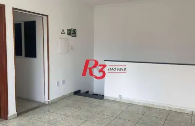 Casa para alugar, 115 m² por r$ 6.500,00/mês - marapé - santos/sp