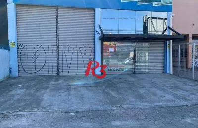 Galpão para alugar, 420 m² por r$ 13.000,00/mês - tupi - praia grande/sp