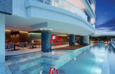 Apartamento com 3 dormitórios à venda, 163 m² por r$ 3.695.000,00 - ponta da praia - santos/sp
