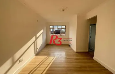 Apartamento com 2 dormitórios à venda, 85 m² por r$ 380.000,00 - campo grande - santos/sp