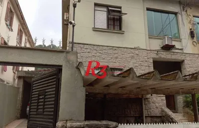 Sobrado com 3 dormitórios à venda, 185 m² por r$ 1.500.000,00 - josé menino - santos/sp