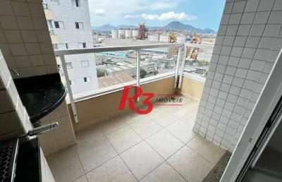 Apartamento com 3 dormitórios para alugar, 77 m² por r$ 4.300,01/mês - ponta da praia - santos/sp