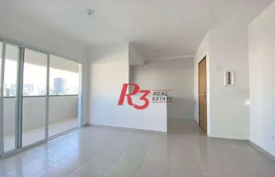 Apartamento com 2 dormitórios à venda, 59 m² por r$ 560.000,00 - macuco - santos/sp