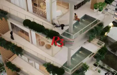 Apartamento com 4 dormitórios à venda, 320 m² por r$ 8.250.000,00 - ponta da praia - santos/sp