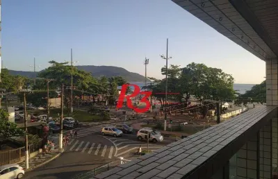 Apartamento com 2 dormitórios para alugar, 74 m² por r$ 3.872,00/mês - embaré - santos/sp