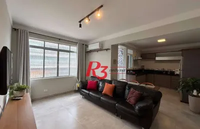 Apartamento com 2 dormitórios para alugar, 70 m² por r$ 4.500,00/mês - ponta da praia - santos/sp