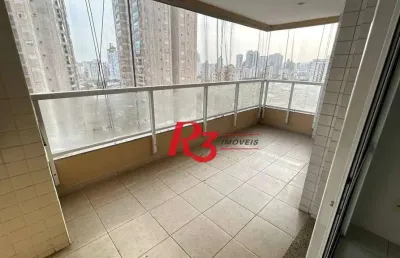 Apartamento com 3 dormitórios para alugar, 92 m² por r$ 5.000,00/mês - ponta da praia - santos/sp