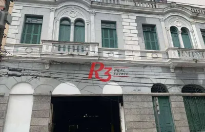 Galpão à venda, 2500 m² por r$ 8.900.000,00 - centro - santos/sp