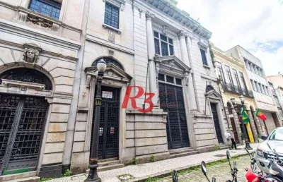 Prédio, 2000 m² - venda por r$ 12.000.000,00 ou aluguel por r$ 70.000,00/mês - centro - santos/sp