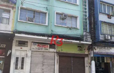 Prédio à venda na Rua Frei Gaspar, 121, Centro, Santos