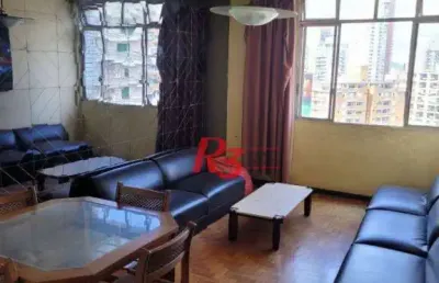 Apartamento à venda, 85 m² por r$ 640.000,00 - gonzaga - santos/sp