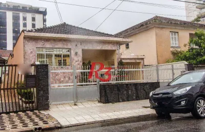 Casa com 4 dormitórios à venda, 500 m² por r$ 4.390.000,00 - marapé - santos/sp