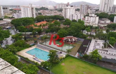 Cobertura com 4 dormitórios à venda, 350 m² - aparecida - santos/sp