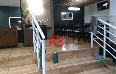 Sobrado comercial para venda e locação, vila matias, santos.