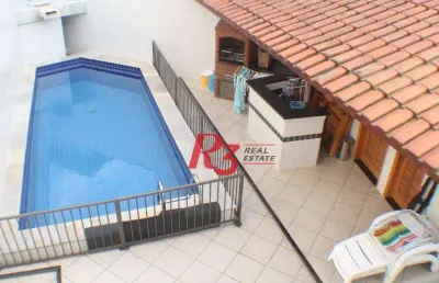 Sobrado à venda, 300 m² por r$ 2.250.000,00 - boqueirão - santos/sp