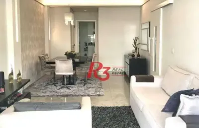 Apartamento com 2 dormitórios à venda, 114 m² por r$ 1.350.000,00 - pompéia - santos/sp