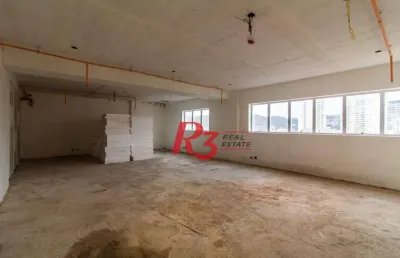 Sala para alugar, 101 m² por r$ 8.151,04/mês - vila matias - santos/sp