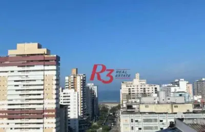 Cobertura à venda, 314 m² por r$ 2.750.000,00 - gonzaga - santos/sp