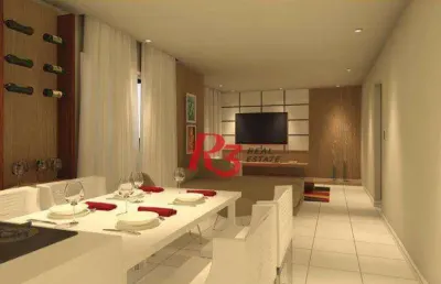 Apartamento com 3 dormitórios à venda, 93 m² por r$ 1.344.000,00 - asturias - guarujá/sp
