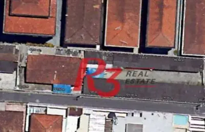 Terreno à venda, 936 m² por r$ 4.260.000,00 - boqueirão - santos/sp
