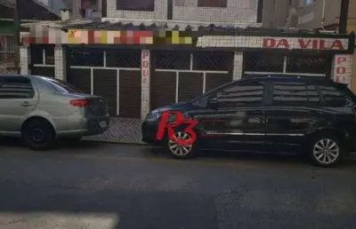 Sobrado à venda, 188 m² por r$ 3.900.000,00 - vila belmiro - santos/sp