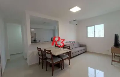 Apartamento à venda, 69 m² por r$ 930.000,00 - boqueirão - santos/sp