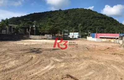 Terreno para alugar, 2244 m² por r$ 13.507,59/mês - balneário praia do pernambuco - guarujá/sp