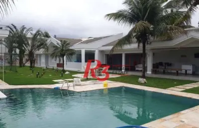 Casa, 628 m² - venda por r$ 10.800.000,00 ou aluguel por r$ 26.900,00/mês - acapulco - guarujá/sp