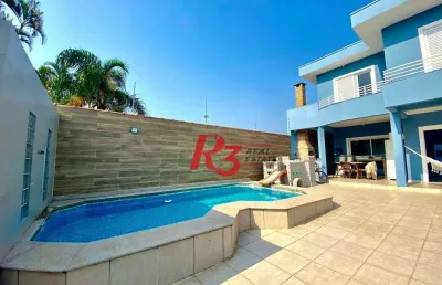 Casa com 4 dormitórios à venda, 173 m² por r$ 1.280.000,00 - solemar - praia grande/sp
