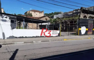 Terreno à venda, 1008 m² por r$ 3.800.000,00 - centro - santos/sp