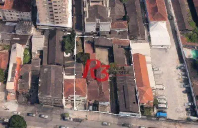 Terreno para alugar, 1600 m² - vila matias - santos/sp