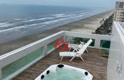 Cobertura à venda, 240 m² por r$ 1.450.000,00 - balneário flórida - praia grande/sp