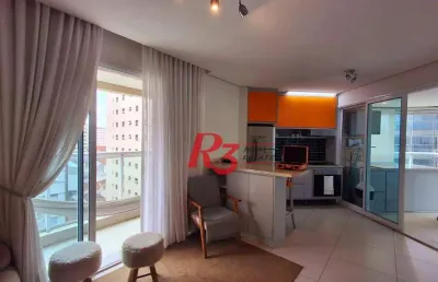 Apartamento à venda, 45 m² por r$ 800.000,00 - gonzaga - santos/sp