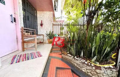 Sobrado com 3 dormitórios à venda, 140 m² por r$ 780.000,00 - vila matias - santos/sp